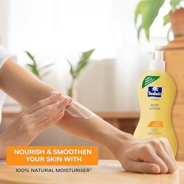 Parachute Advansed Soft Touch Body Lotion for Women & Men, All Skin types, 400ml | Pure Coconut Milk & Honey, 100% Natural, 72h Moisturisation